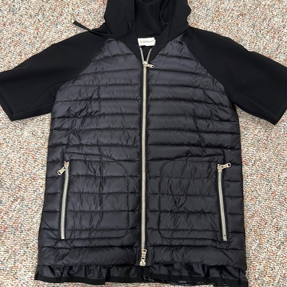 Moncler Jackets & Blazers - Moncler Short Sleeve puffer front jacket